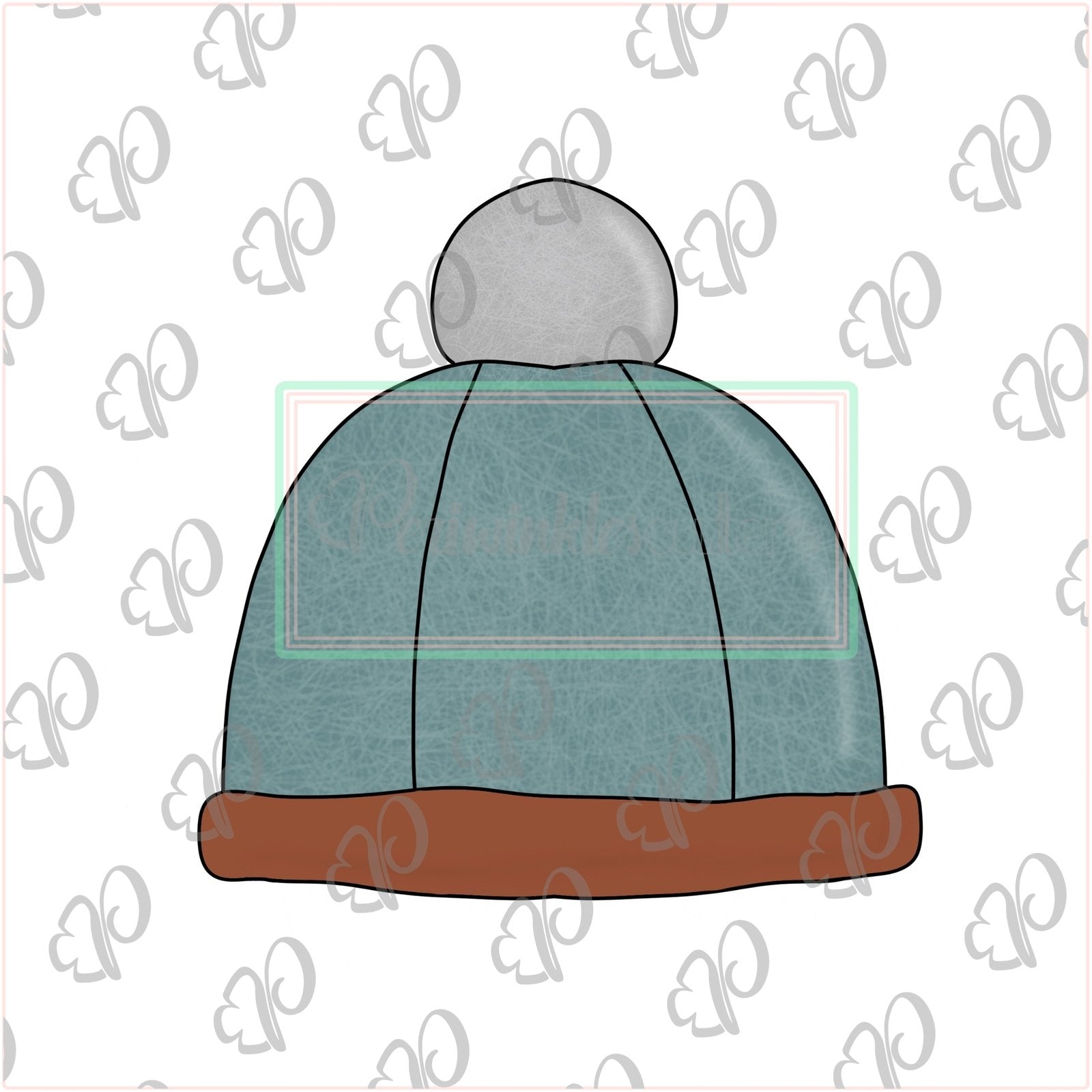 Beanie Hat Cookie Cutter - Periwinkles Cutters