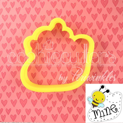 Bee Mine Cookie Cutter - Periwinkles Cutters