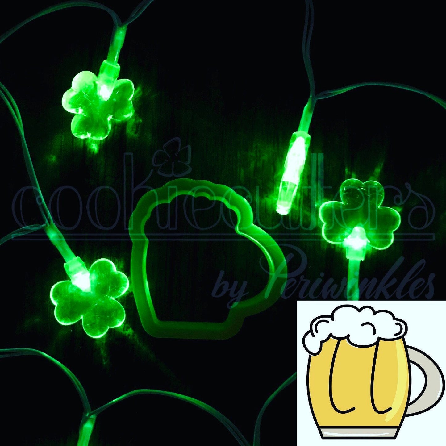Beer Mug Cookie Cutter - Periwinkles Cutters
