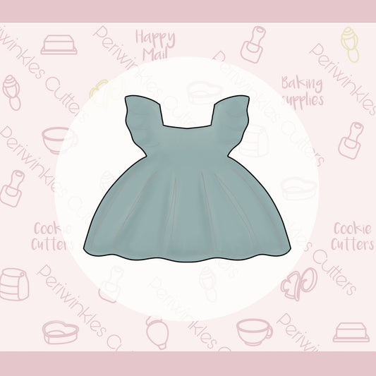 Bell Dress Cookie Cutter - Periwinkles Cutters