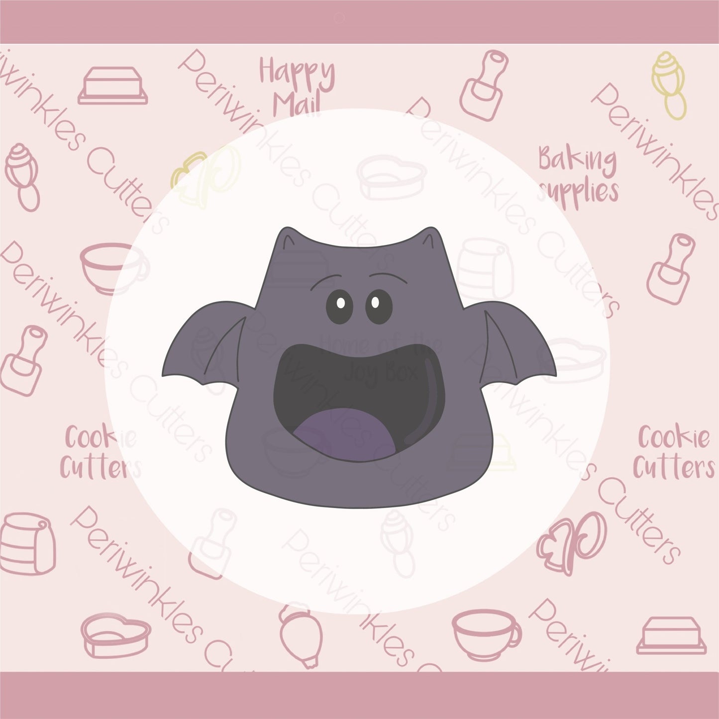 Big Mouth Bat Cookie Cutter - Periwinkles Cutters