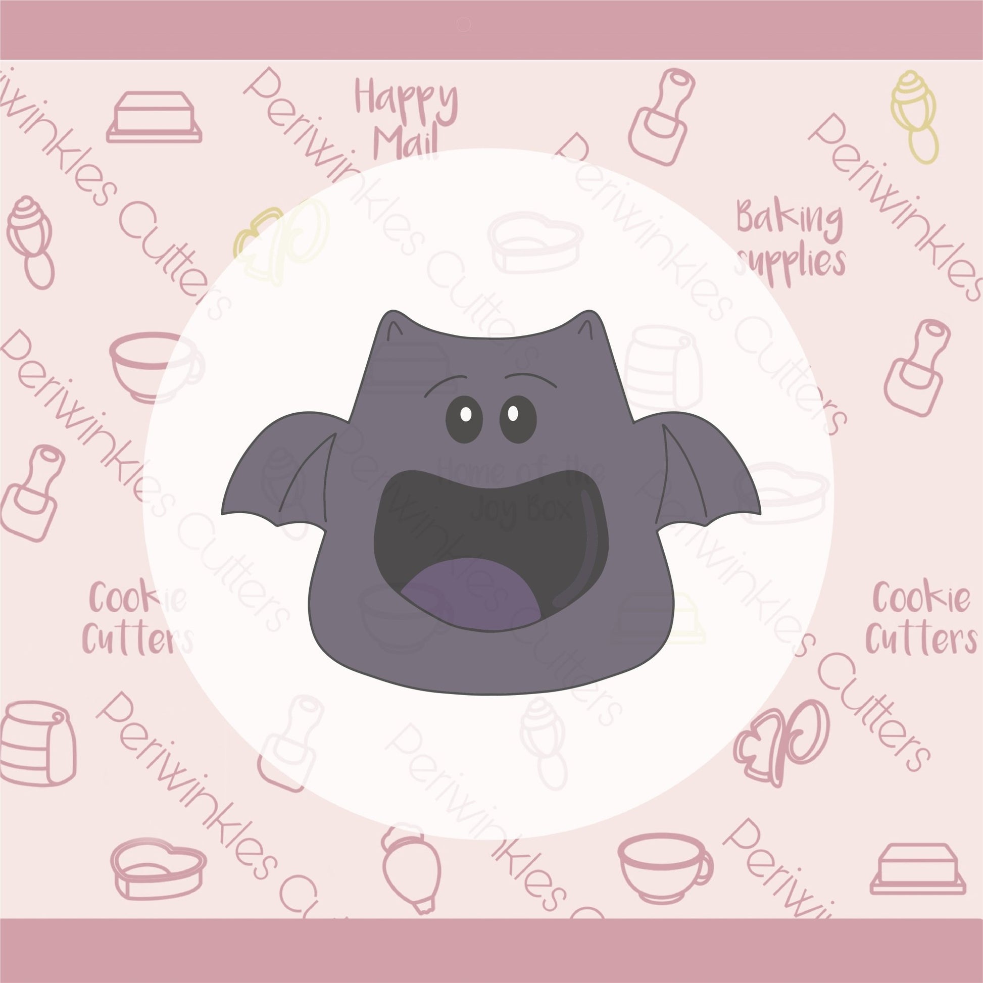 Big Mouth Bat Cookie Cutter - Periwinkles Cutters