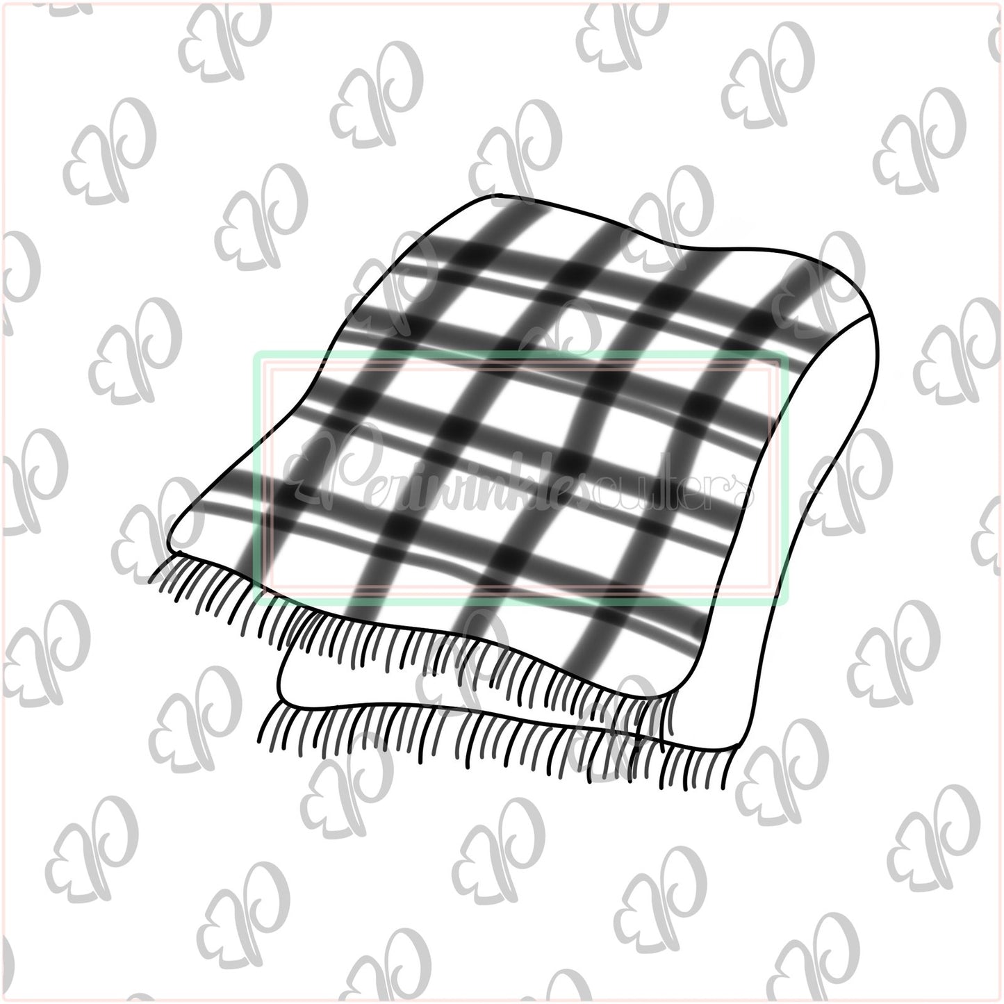 Blanket Cookie Cutter - Periwinkles Cutters