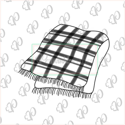 Blanket Cookie Cutter - Periwinkles Cutters