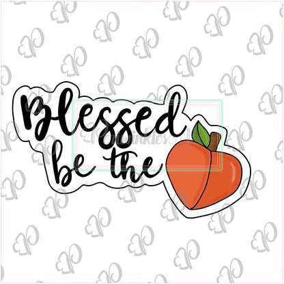 Blessed be the Fruit Cookie Cutter - Periwinkles Cutters