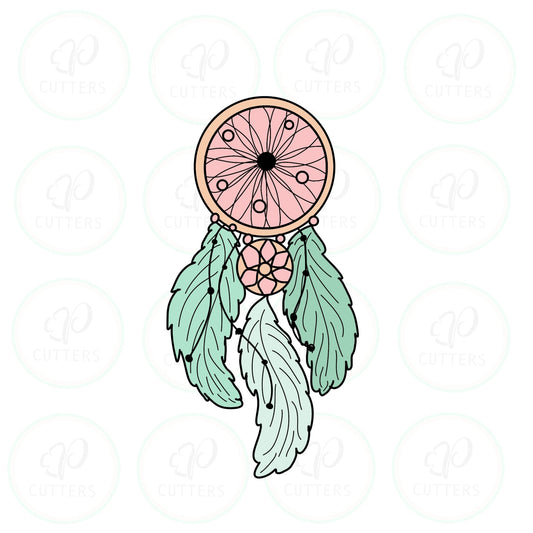 Boho Dreamcatcher Cookie Cutter - Periwinkles Cutters