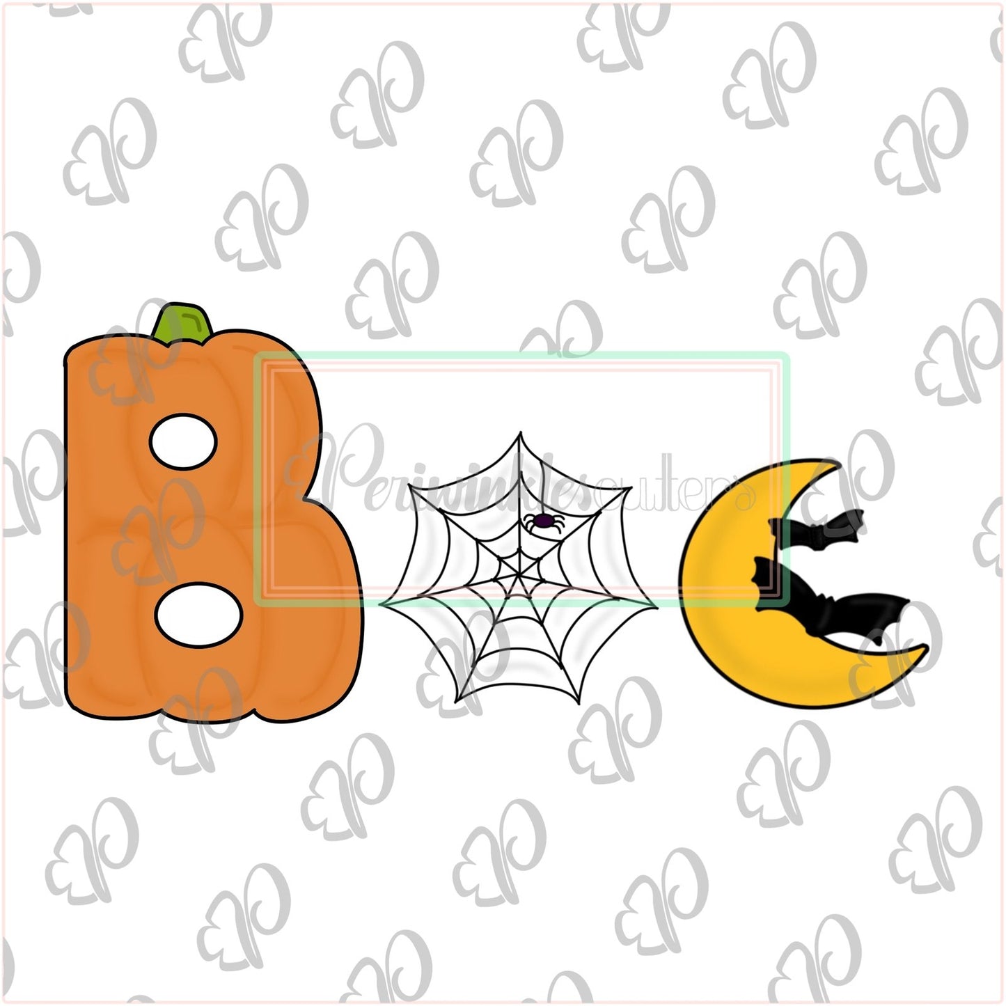Boo Set of 3 Cookie Cutter - Periwinkles Cutters