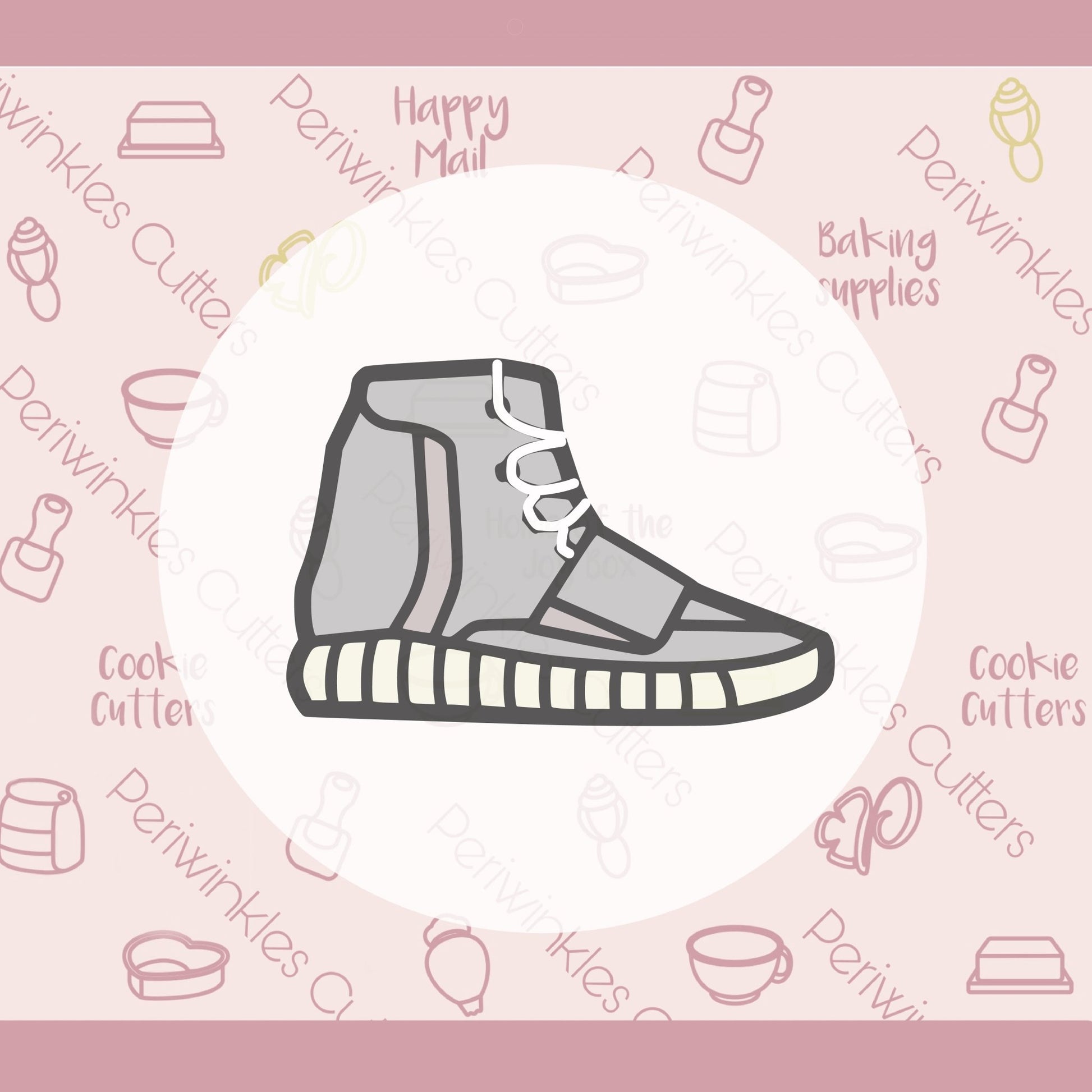 Boot Sneaker Cookie Cutter - Periwinkles Cutters