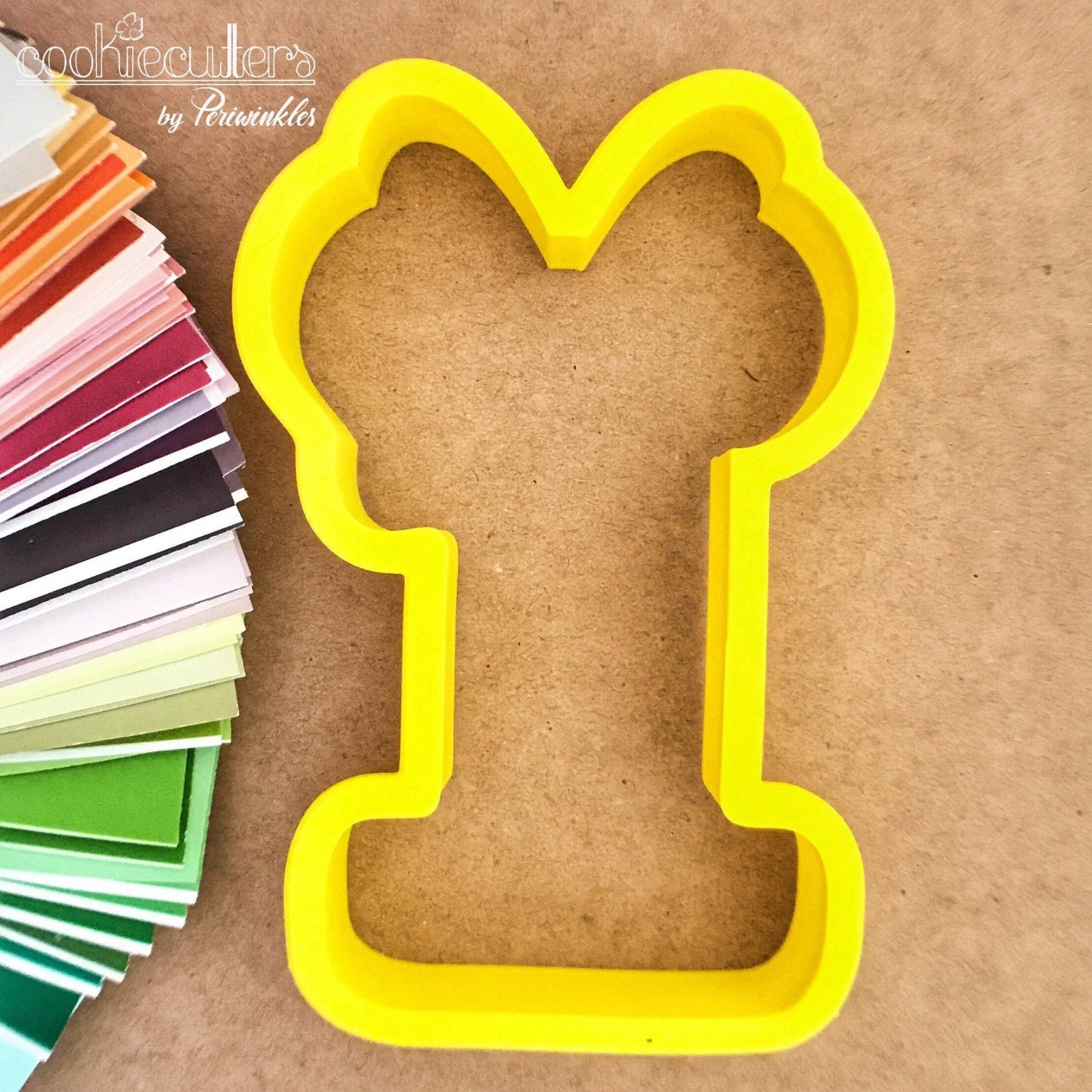 Bow Mouse Ears Numbers Cookie Cutter - Periwinkles Cutters