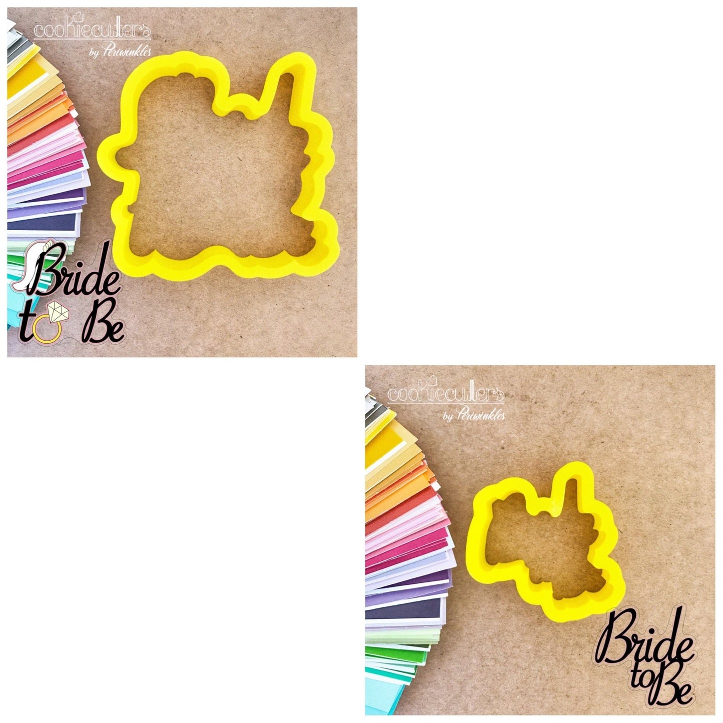 Bride To Be Cookie Cutter - Periwinkles Cutters