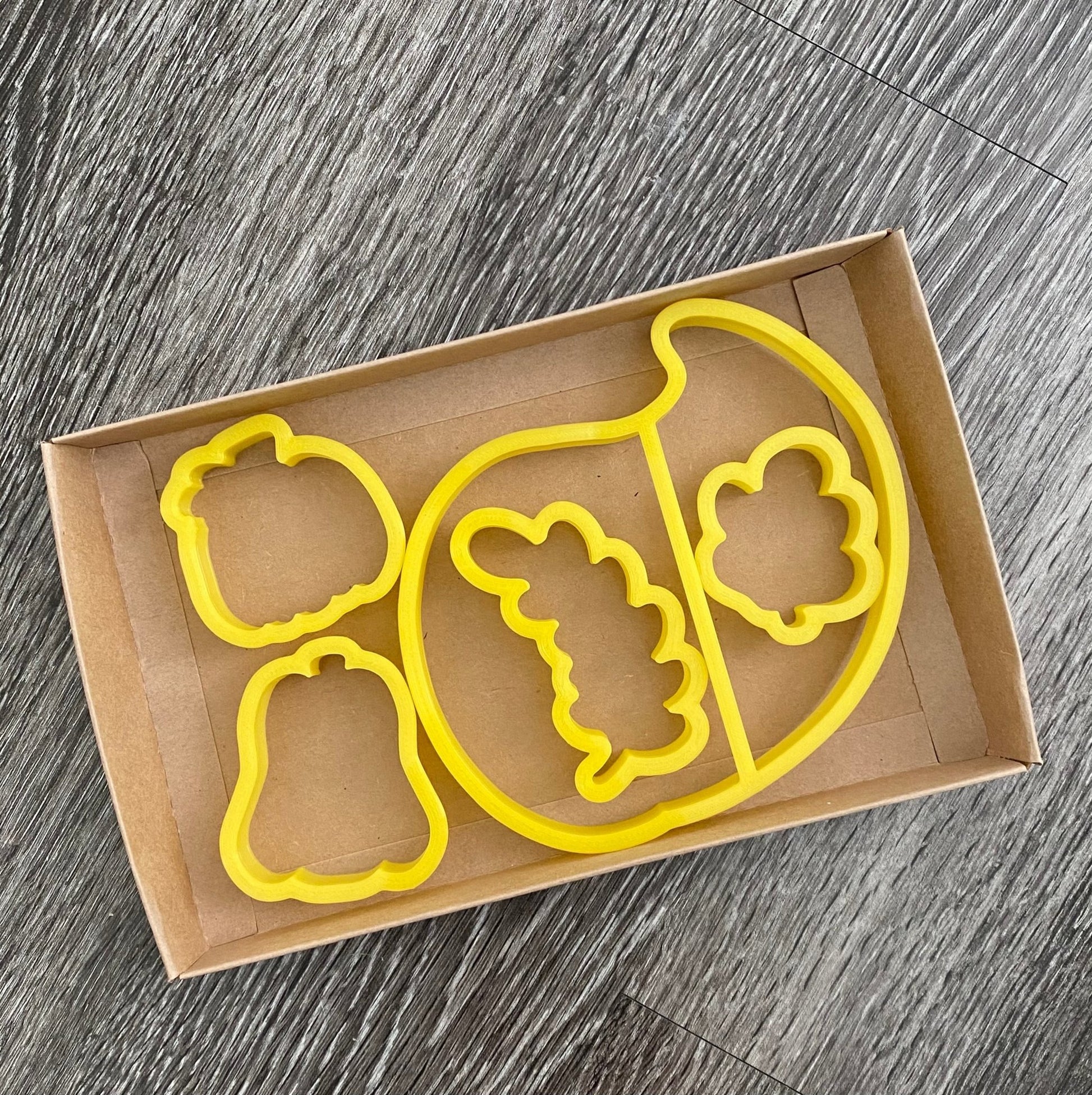 Build a Cornucopia 5 Pieces Set Cookie Cutter - Periwinkles Cutters