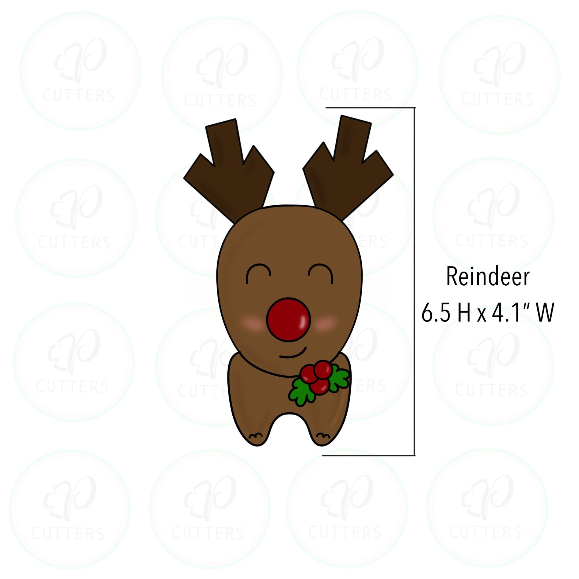 Build a Reindeer Platter - Periwinkles Cutters