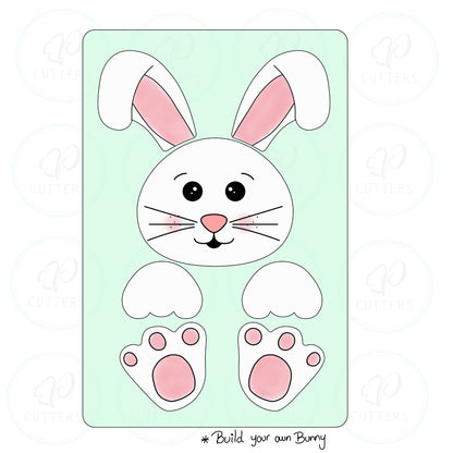 Build your Own Bunny Cookie Cutter Platter Set - Periwinkles Cutters