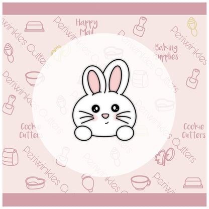 Bunny Egg Set of 2 Cookie Cutter - Periwinkles Cutters