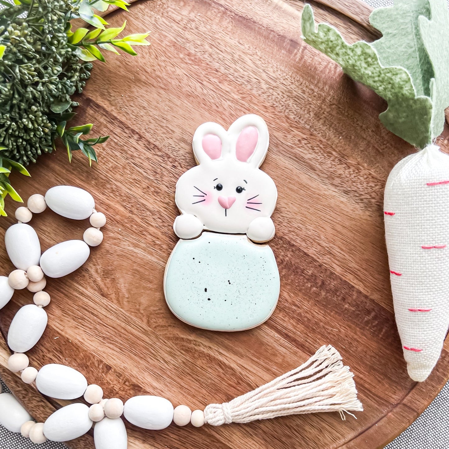 Bunny Egg Set of 2 Cookie Cutter - Periwinkles Cutters