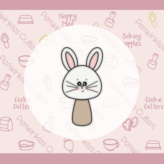 Bunny Popsicle Cookie Cutter - Periwinkles Cutters