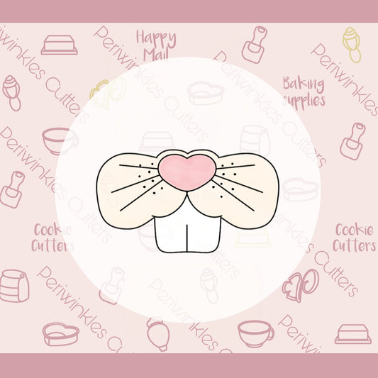 Bunny Whisker Cookie Cutter - Periwinkles Cutters