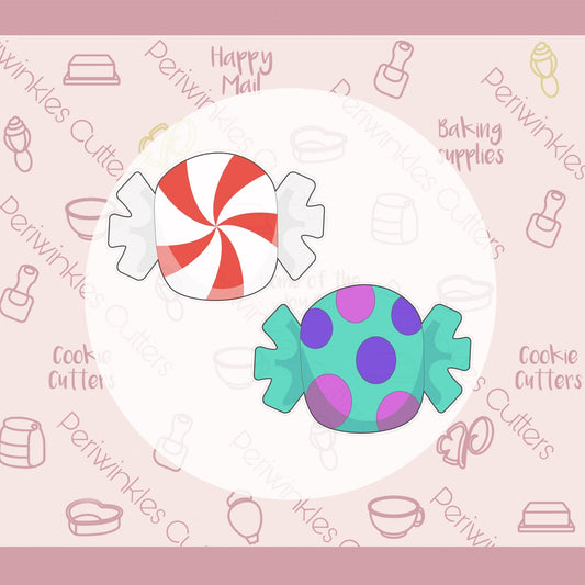 Candy Cookie Cutter - Periwinkles Cutters