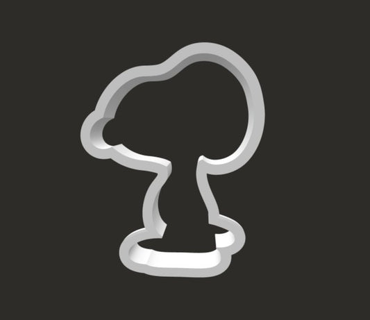 Cartoon Dog Cookie Cutter - Periwinkles Cutters