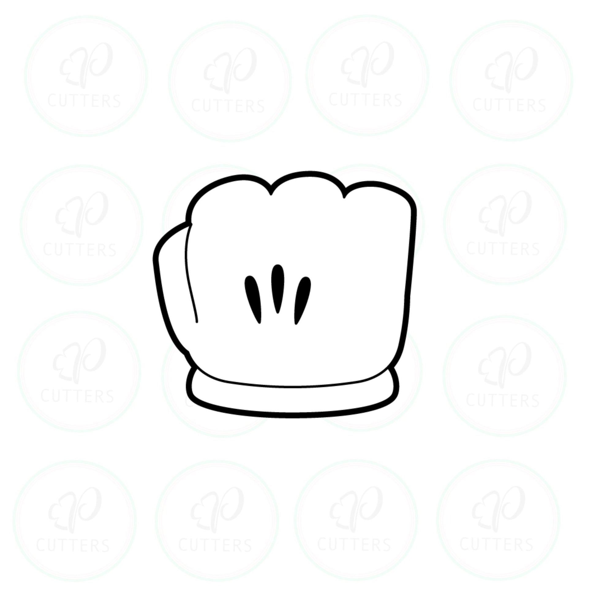 Cartoon Hands Cookie Cutters - Periwinkles Cutters