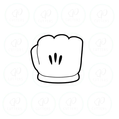 Cartoon Hands Cookie Cutters - Periwinkles Cutters