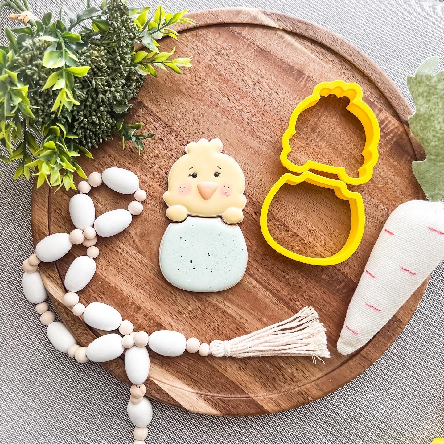 Chick Egg Set of 2 Cookie Cutter - Periwinkles Cutters