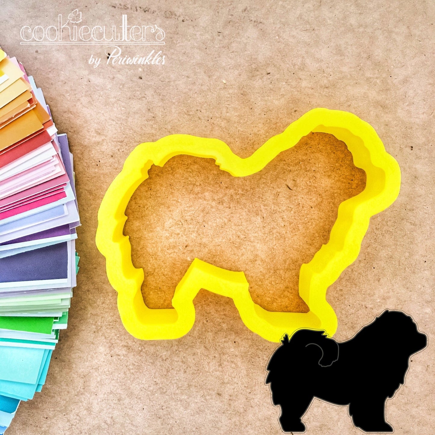 Chow Chow Dog Cookie Cutter - Periwinkles Cutters
