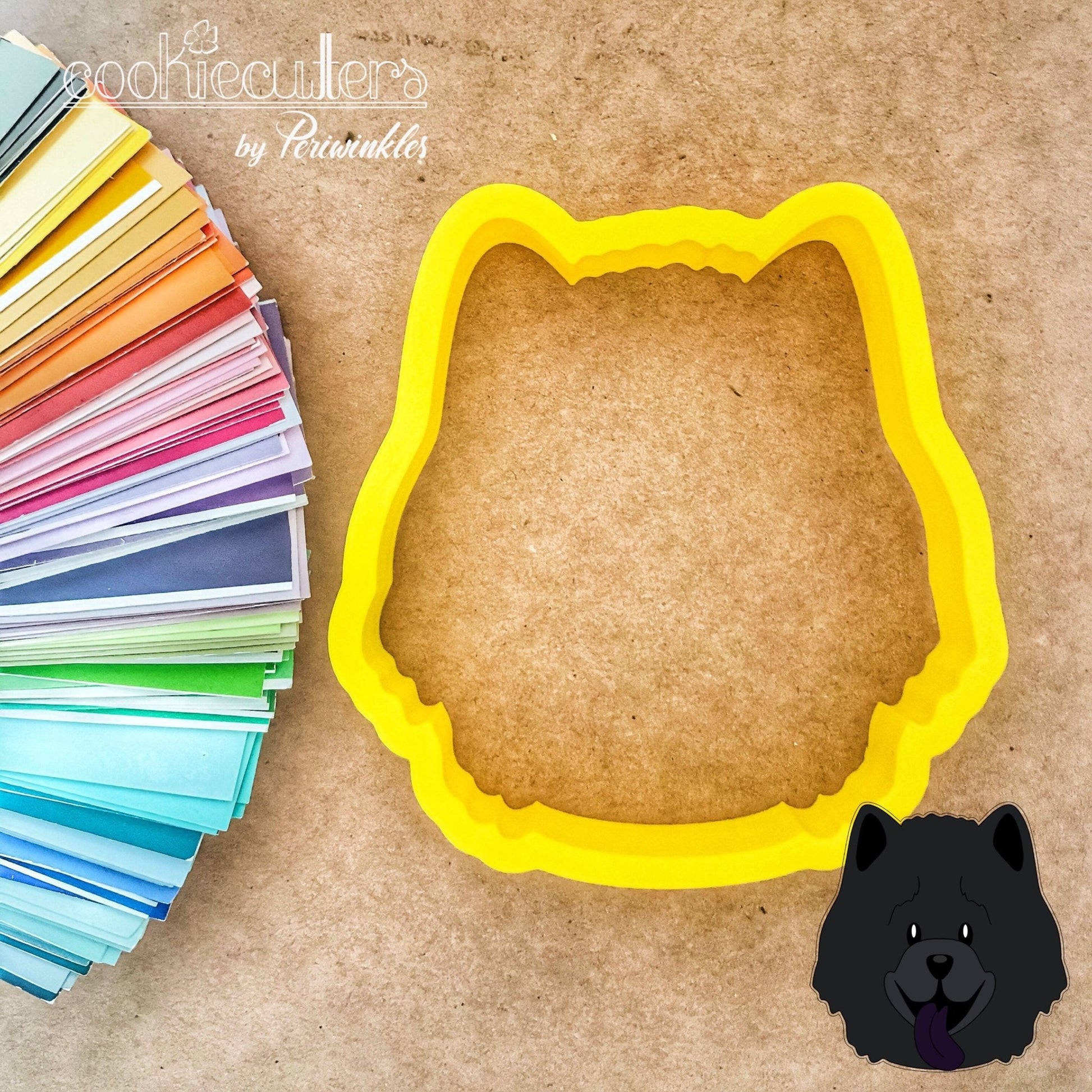 Chow Chow Dog Cookie Cutter - Periwinkles Cutters