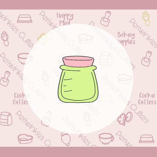 Chubby Poison Bottle Cookie Cutter - Periwinkles Cutters