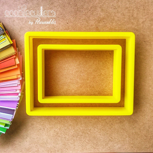 Chubby Rectangle Cookie Cutter - Periwinkles Cutters