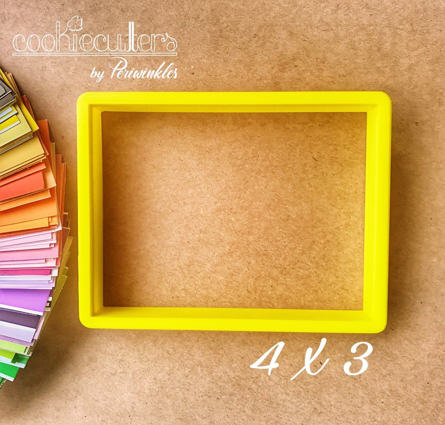 Chubby Rectangle Cookie Cutter - Periwinkles Cutters