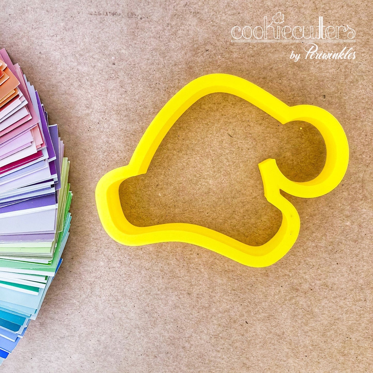 Chubby Santa's Hat Cookie Cutter - Periwinkles Cutters
