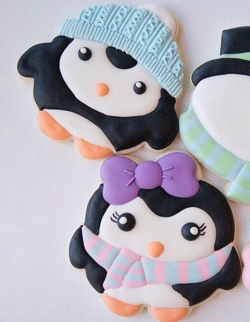 Chubby Snowball Penguin Cookie Cutter - Periwinkles Cutters