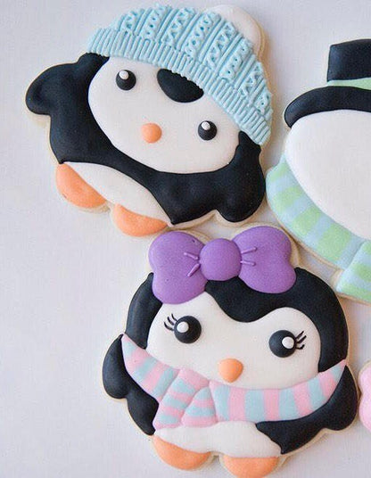 Chubby Snowball Penguin Cookie Cutter - Periwinkles Cutters