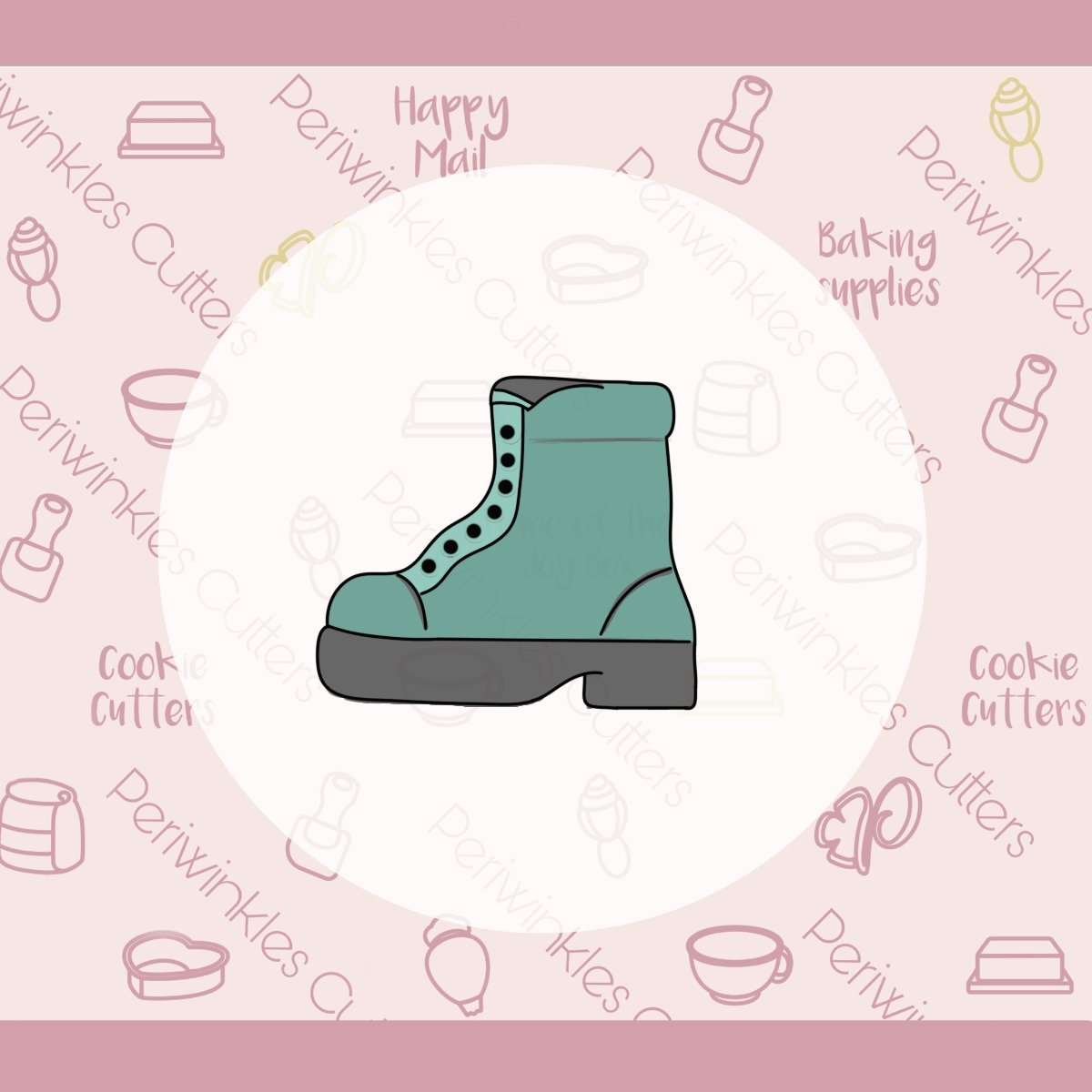 Chunky Boots Cookie Cutter - Periwinkles Cutters