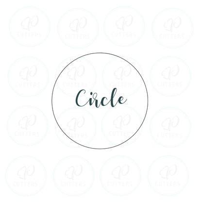Circle Cookie Cutter - Periwinkles Cutters