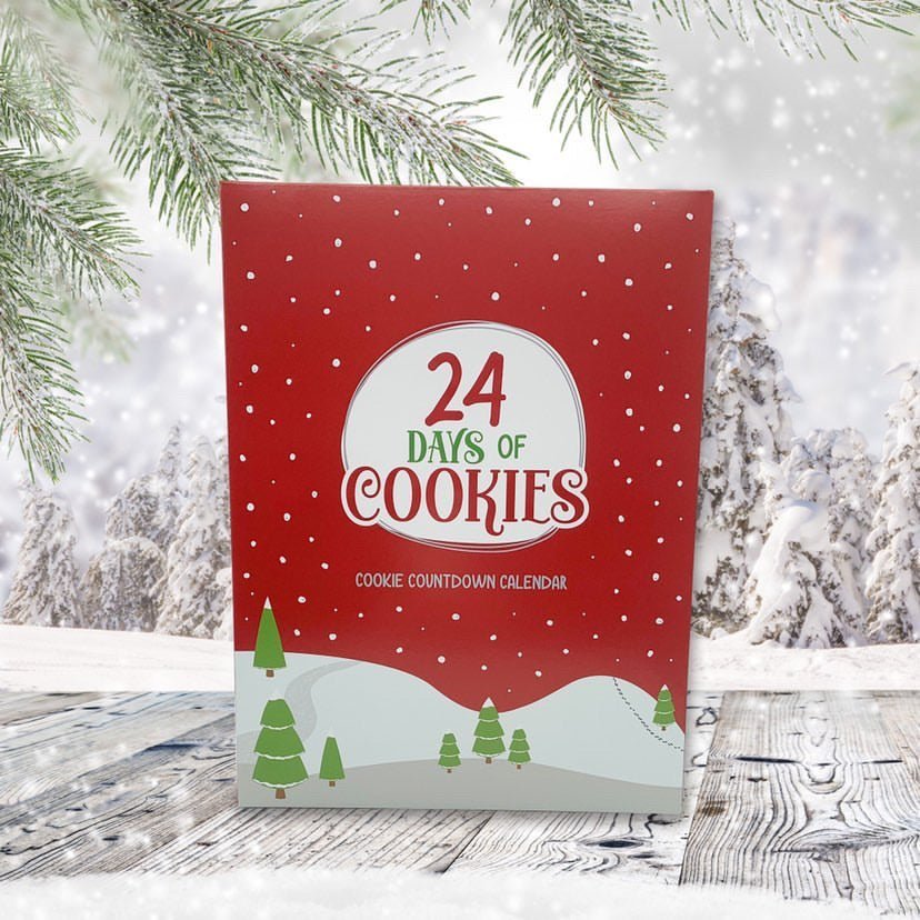 Classic Christmas 24 Mini Advent Calendar Cookie Cutter Set - Periwinkles Cutters