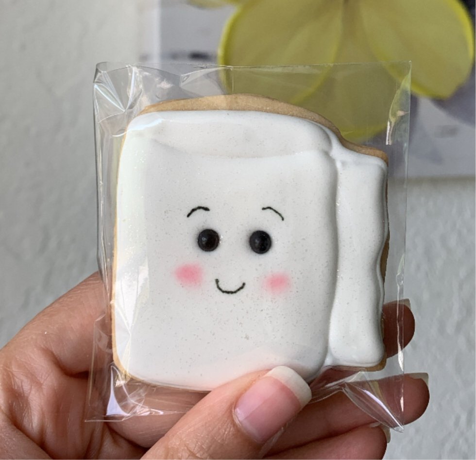 Clear Cellophane Cookie Bag - Periwinkles Cutters