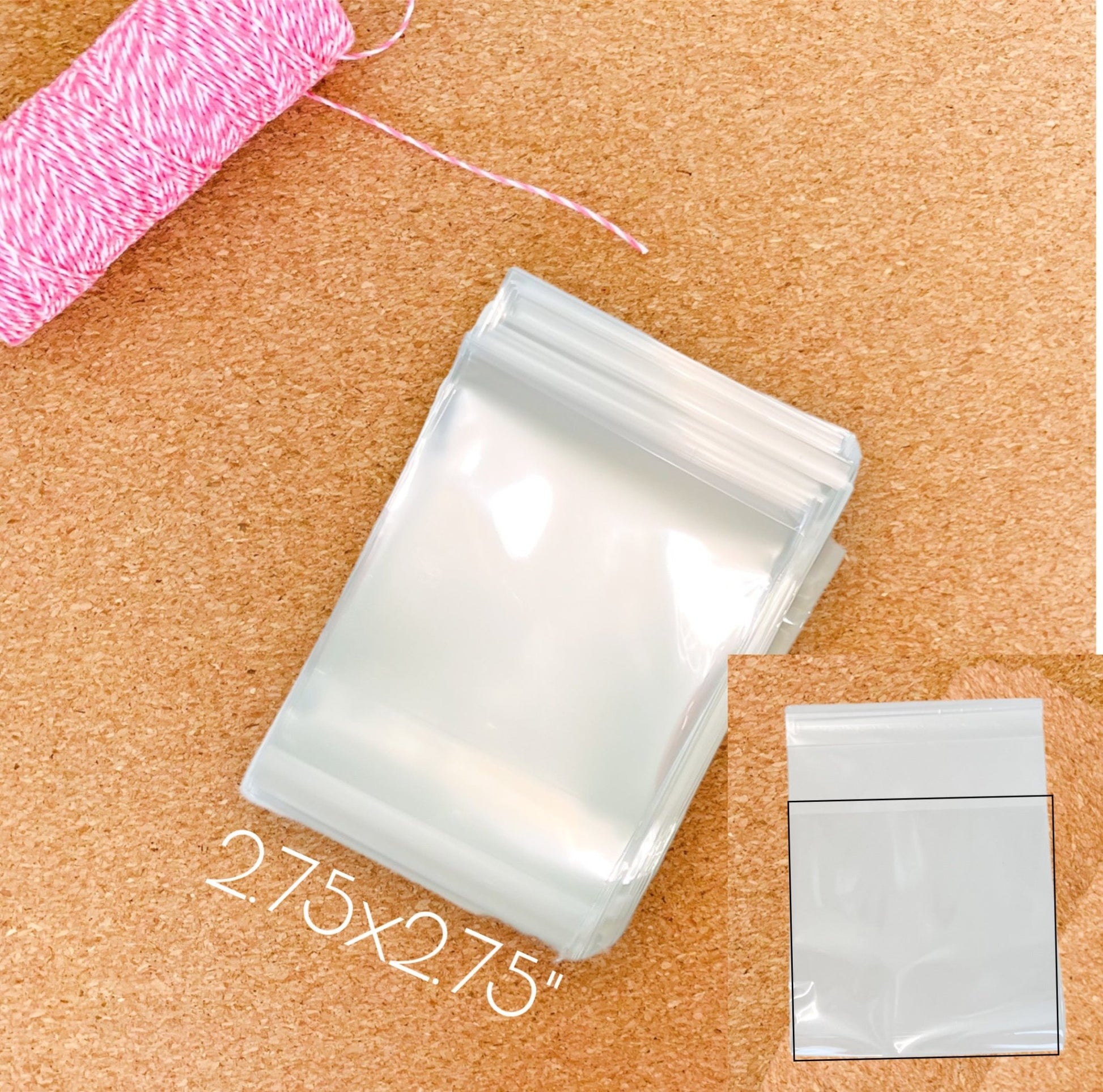 Clear Cellophane Cookie Bag - Periwinkles Cutters
