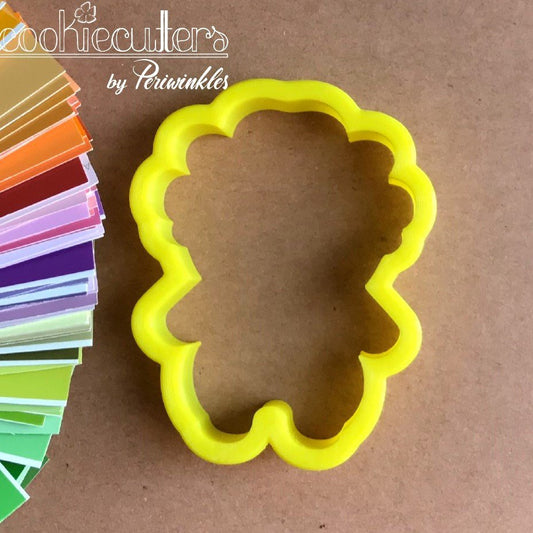 Clown Cookie Cutter - Circus Cookie Cutter - Periwinkles Cutters