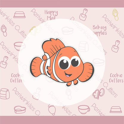 Clown Fish Cookie Cutter - Periwinkles Cutters