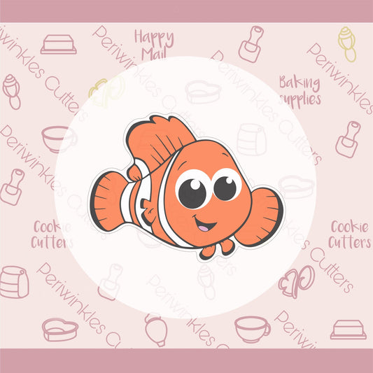 Clown Fish Cookie Cutter - Periwinkles Cutters