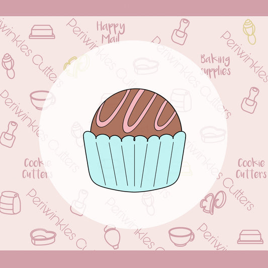 Cocoa Bomb Cookie Cutter - Periwinkles Cutters