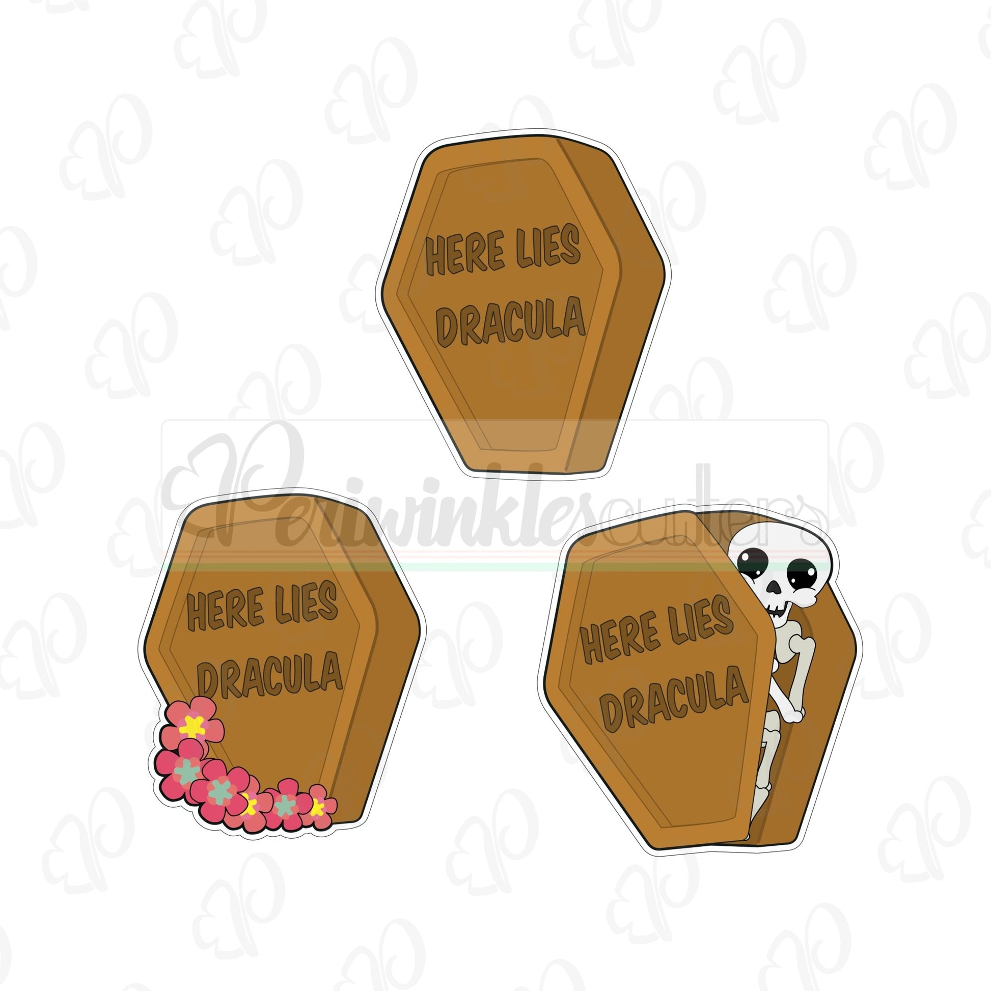 Coffins Cookie Cutter - Periwinkles Cutters
