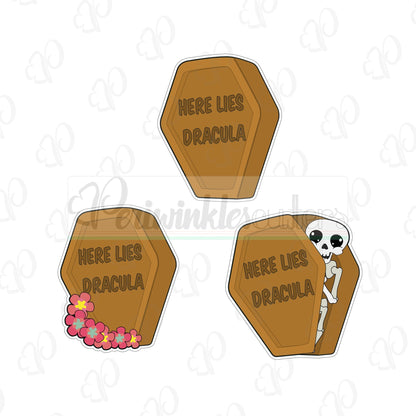 Coffins Cookie Cutter - Periwinkles Cutters