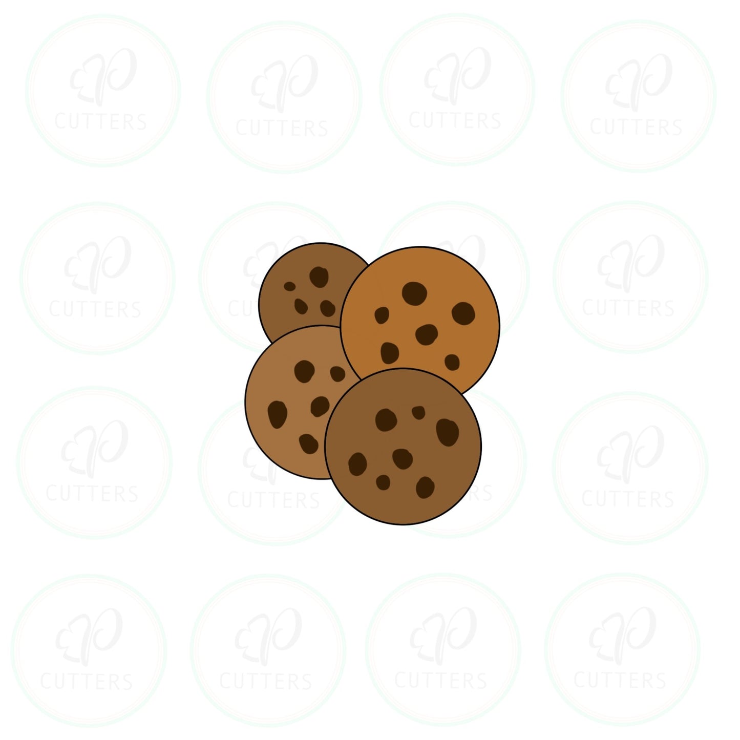 Cookies for Santa Platter Cookie Cutter - Periwinkles Cutters