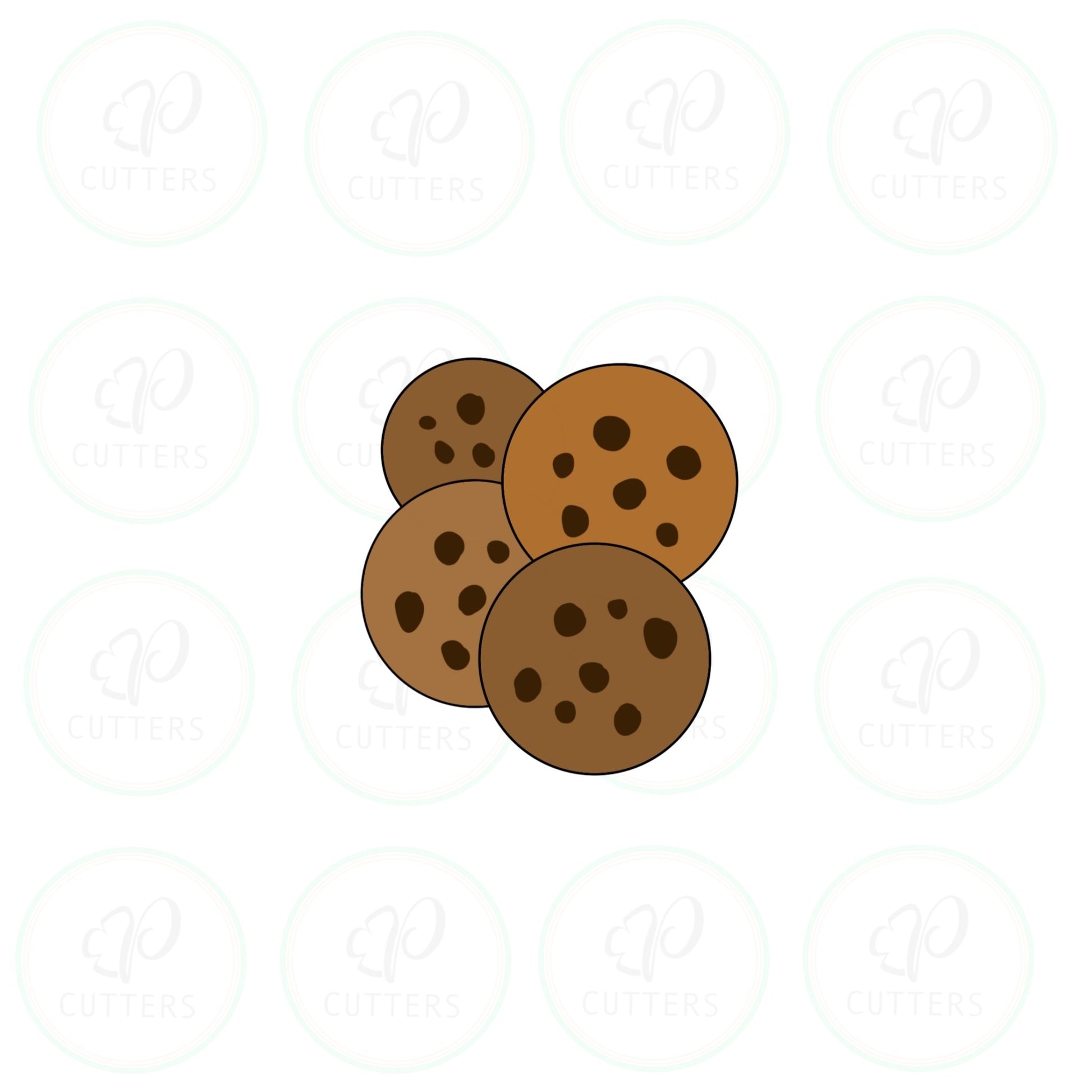 Cookies for Santa Platter Cookie Cutter - Periwinkles Cutters