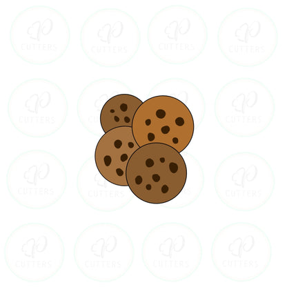 Cookies for Santa Platter Cookie Cutter - Periwinkles Cutters