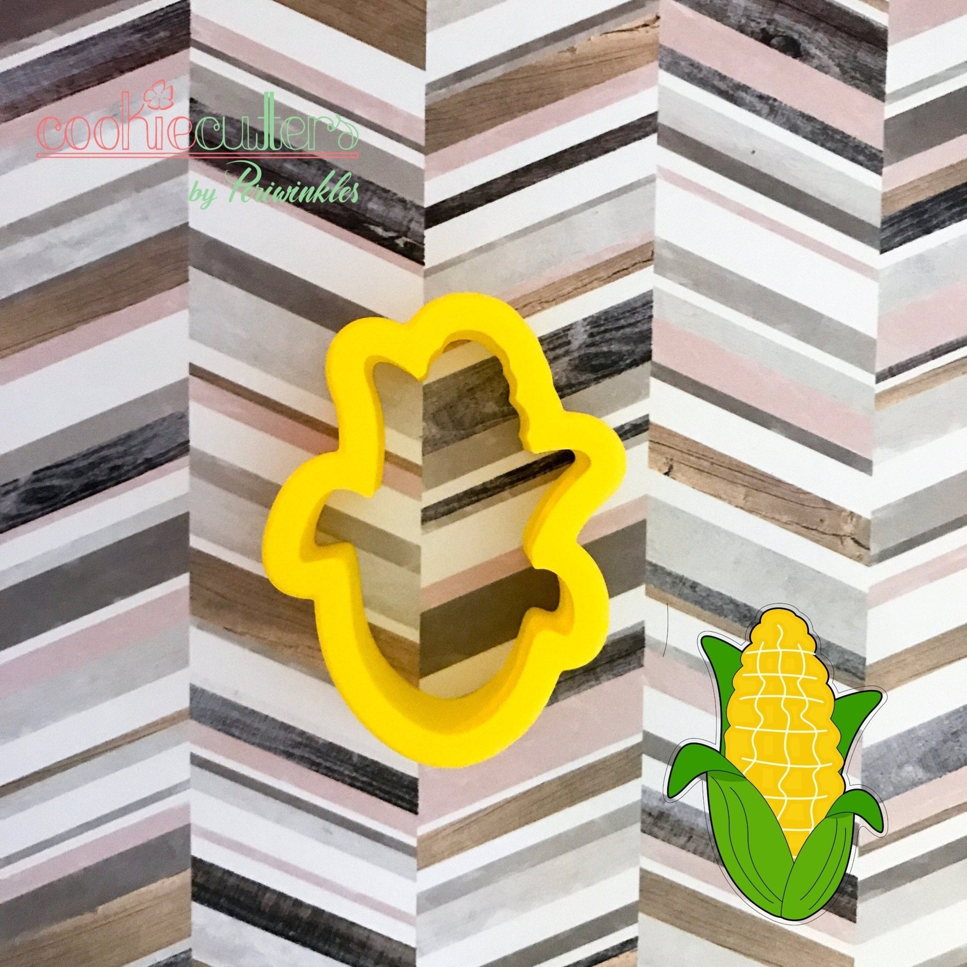 Corn With Husk Cookie Cutter - Periwinkles Cutters