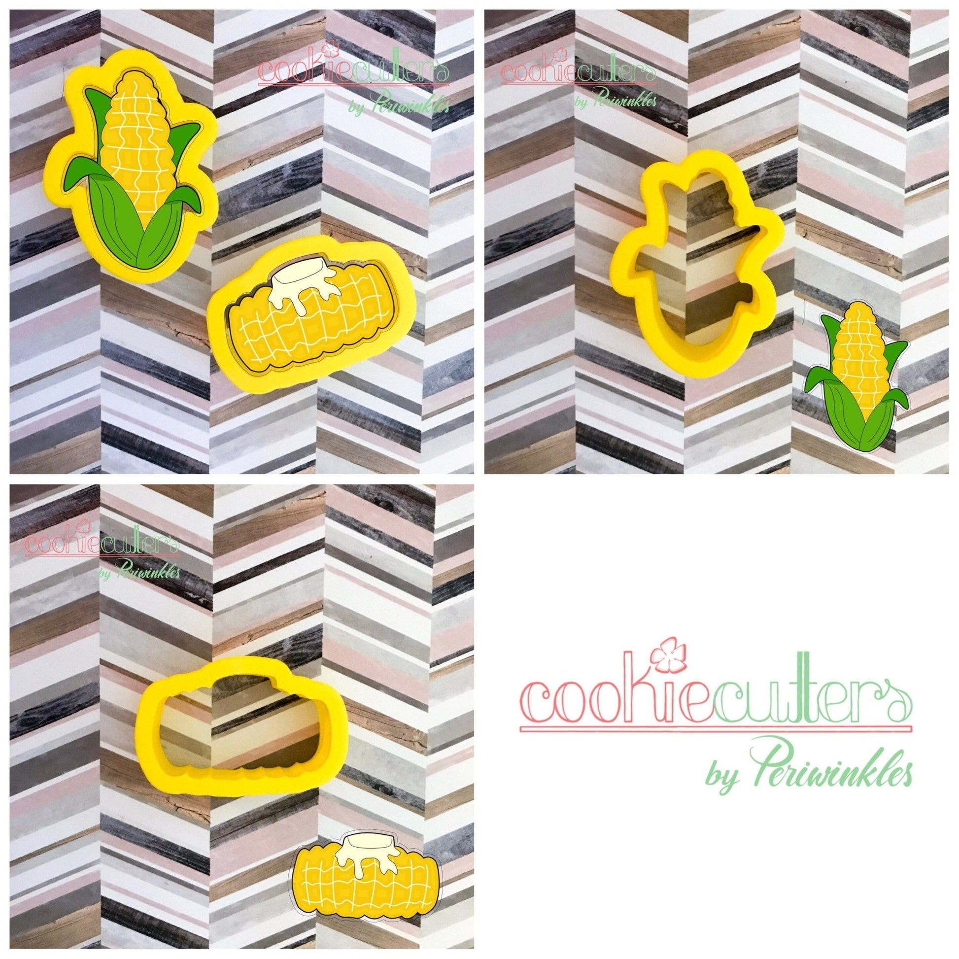 Corn With Husk Cookie Cutter - Periwinkles Cutters